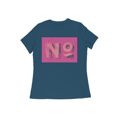WOMEN'S ROUND NECK T-SHIRT – No puraidoprints