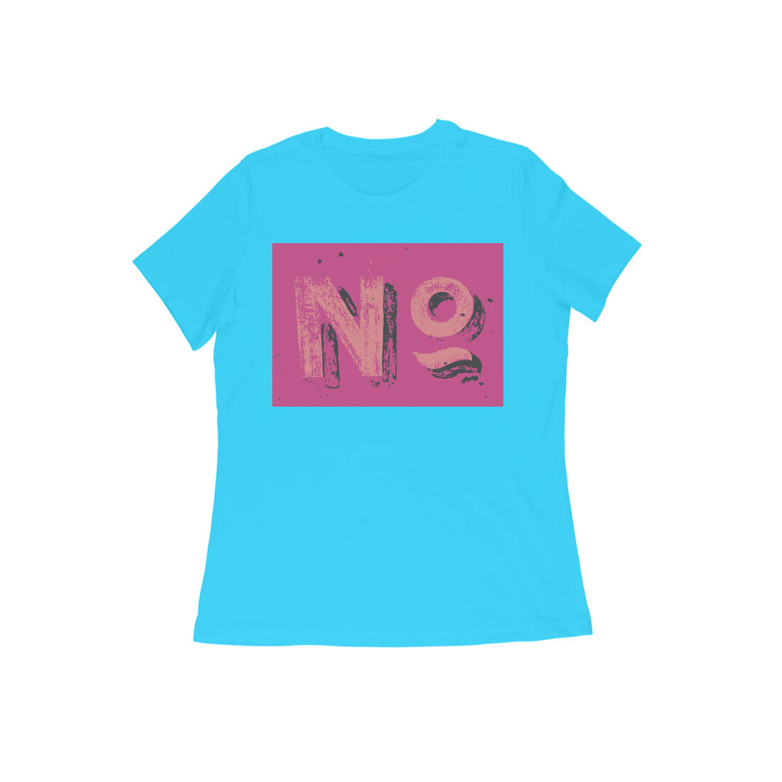 WOMEN'S ROUND NECK T-SHIRT – No puraidoprints