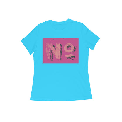 WOMEN'S ROUND NECK T-SHIRT – No puraidoprints