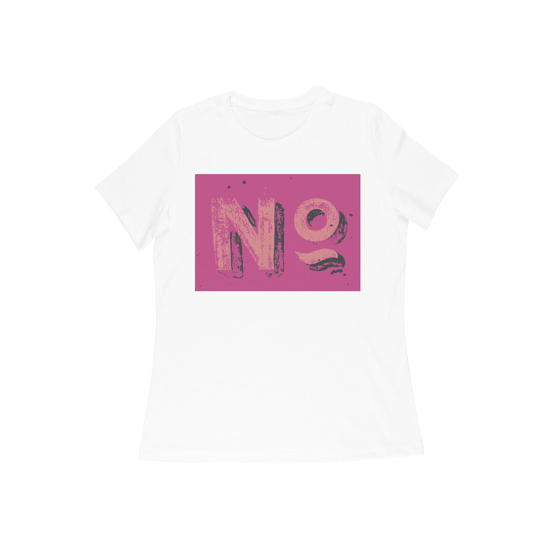 WOMEN'S ROUND NECK T-SHIRT – No puraidoprints