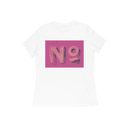 WOMEN'S ROUND NECK T-SHIRT – No puraidoprints
