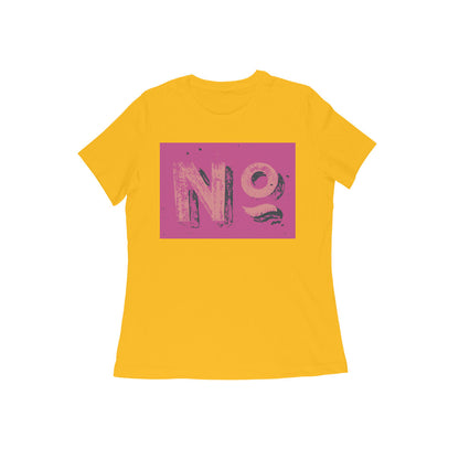 WOMEN'S ROUND NECK T-SHIRT – No puraidoprints