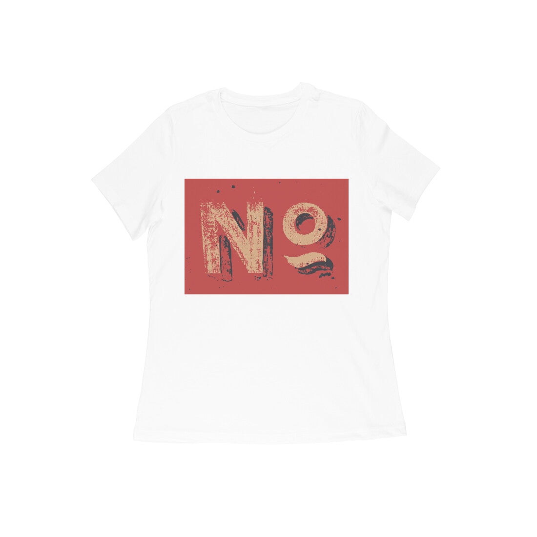 WOMEN'S ROUND NECK T-SHIRT – No puraidoprints