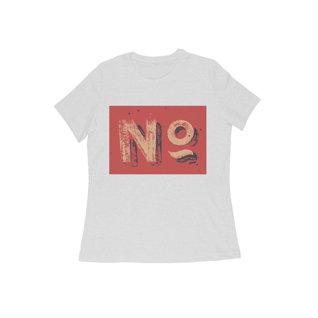 WOMEN'S ROUND NECK T-SHIRT – No puraidoprints