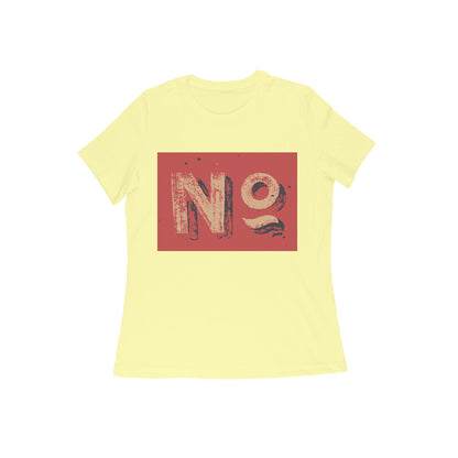 WOMEN'S ROUND NECK T-SHIRT – No puraidoprints