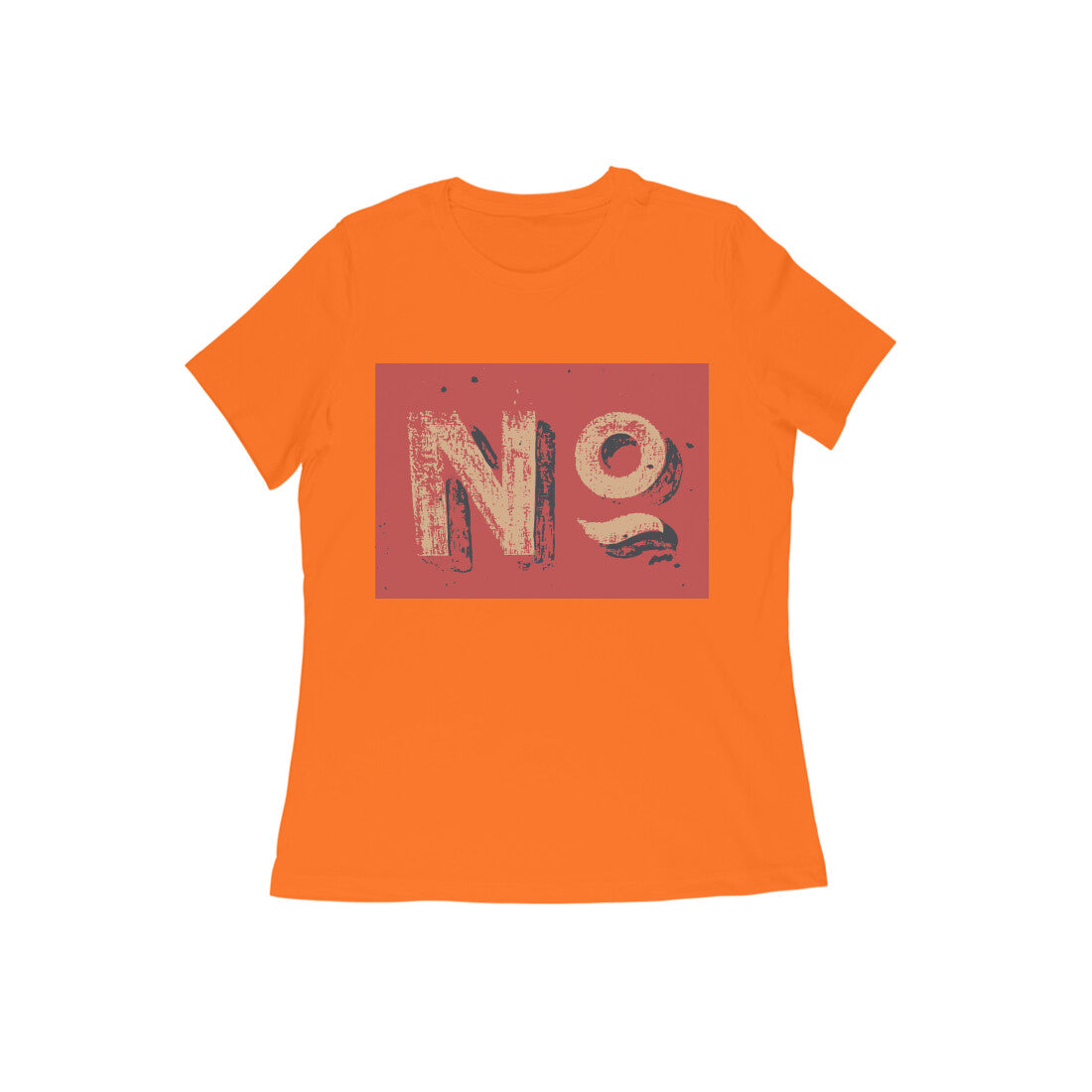 WOMEN'S ROUND NECK T-SHIRT – No puraidoprints