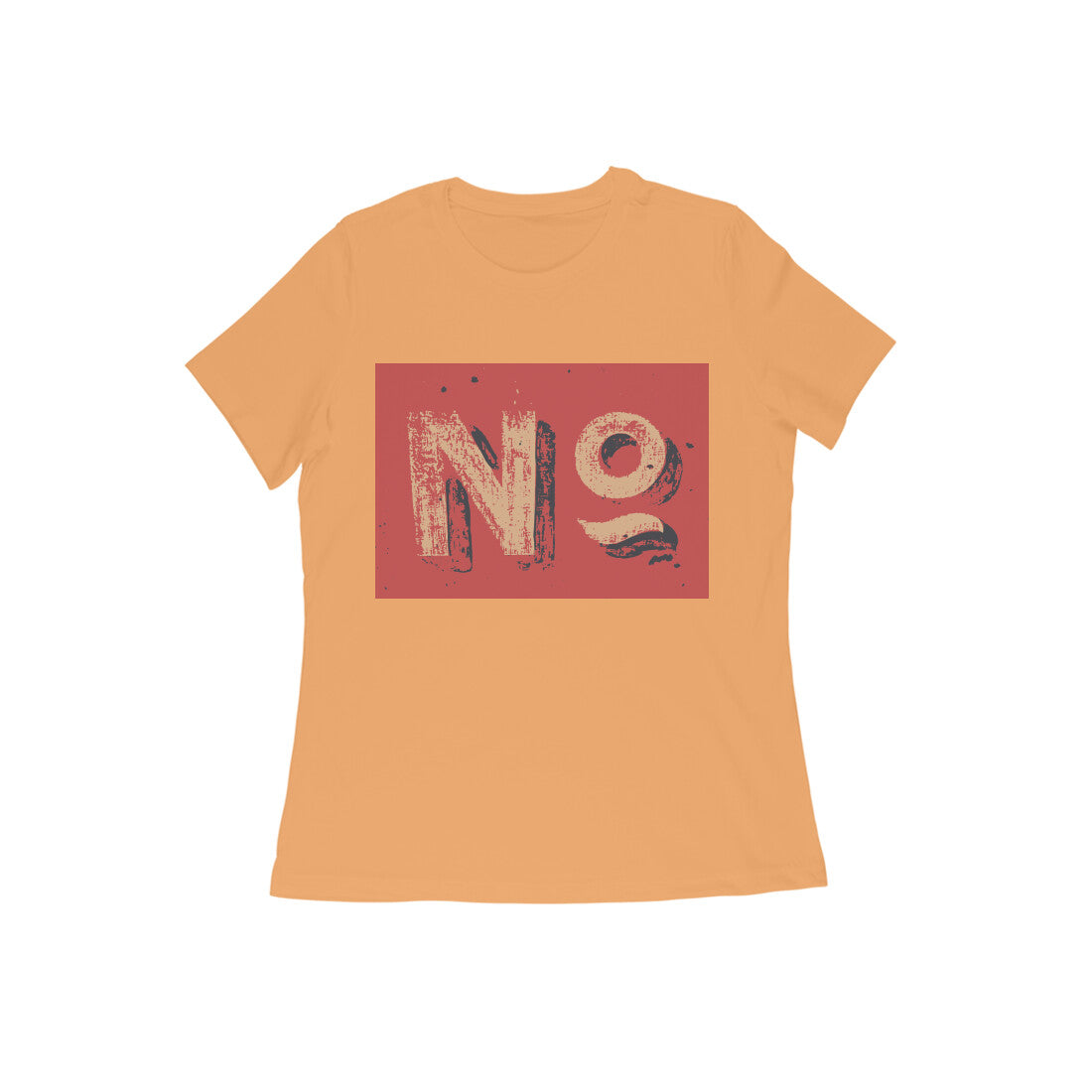 WOMEN'S ROUND NECK T-SHIRT – No puraidoprints