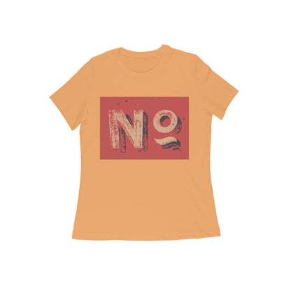 WOMEN'S ROUND NECK T-SHIRT – No puraidoprints