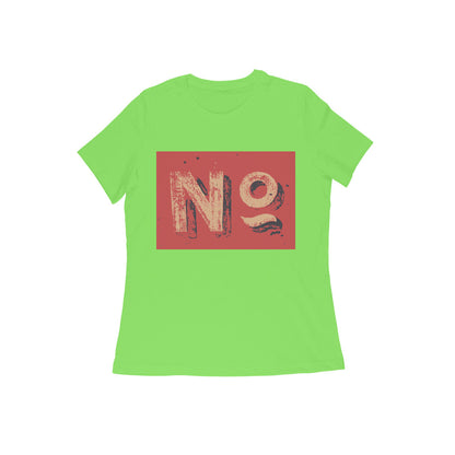 WOMEN'S ROUND NECK T-SHIRT – No puraidoprints