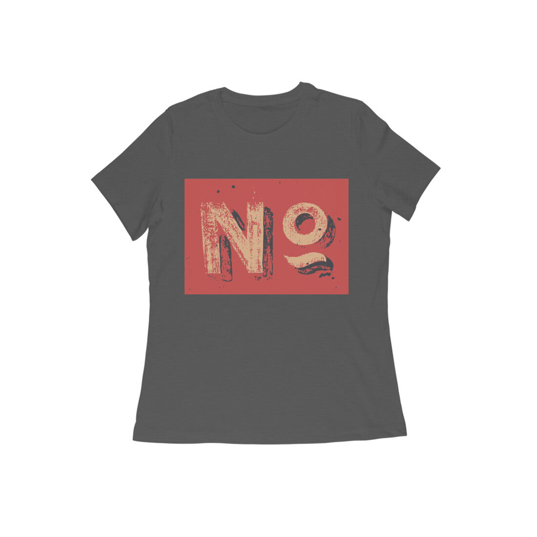 WOMEN'S ROUND NECK T-SHIRT – No puraidoprints
