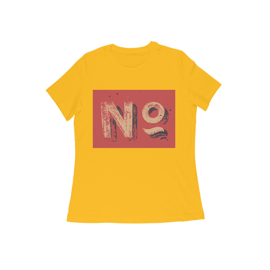 WOMEN'S ROUND NECK T-SHIRT – No puraidoprints