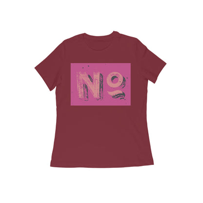 WOMEN'S ROUND NECK T-SHIRT – No puraidoprints