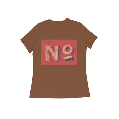 WOMEN'S ROUND NECK T-SHIRT – No puraidoprints