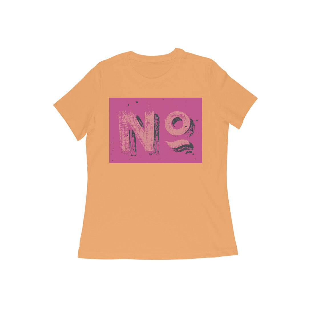WOMEN'S ROUND NECK T-SHIRT – No puraidoprints