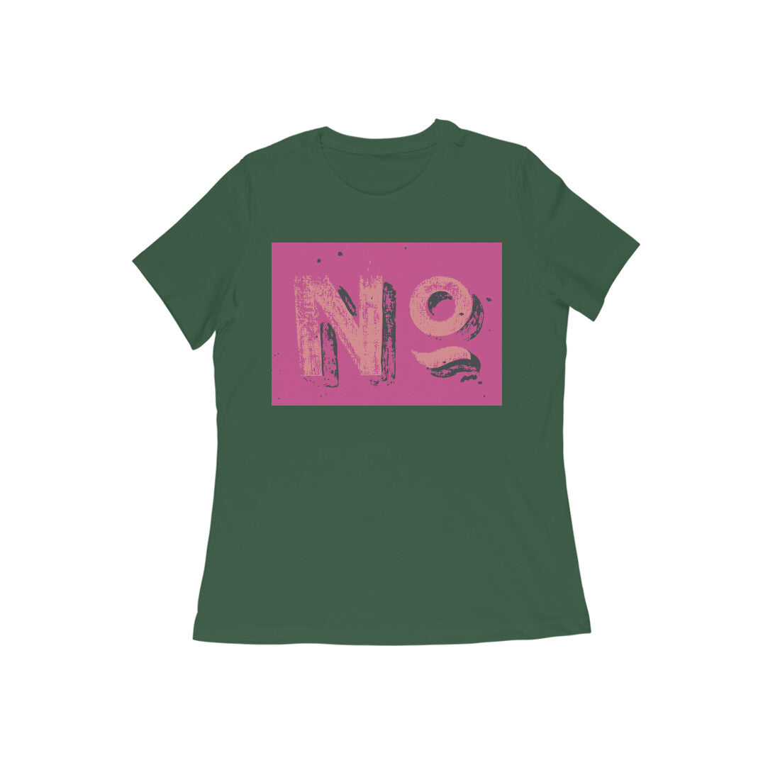 WOMEN'S ROUND NECK T-SHIRT – No puraidoprints