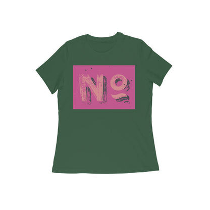 WOMEN'S ROUND NECK T-SHIRT – No puraidoprints
