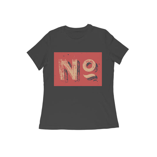 WOMEN'S ROUND NECK T-SHIRT – No puraidoprints