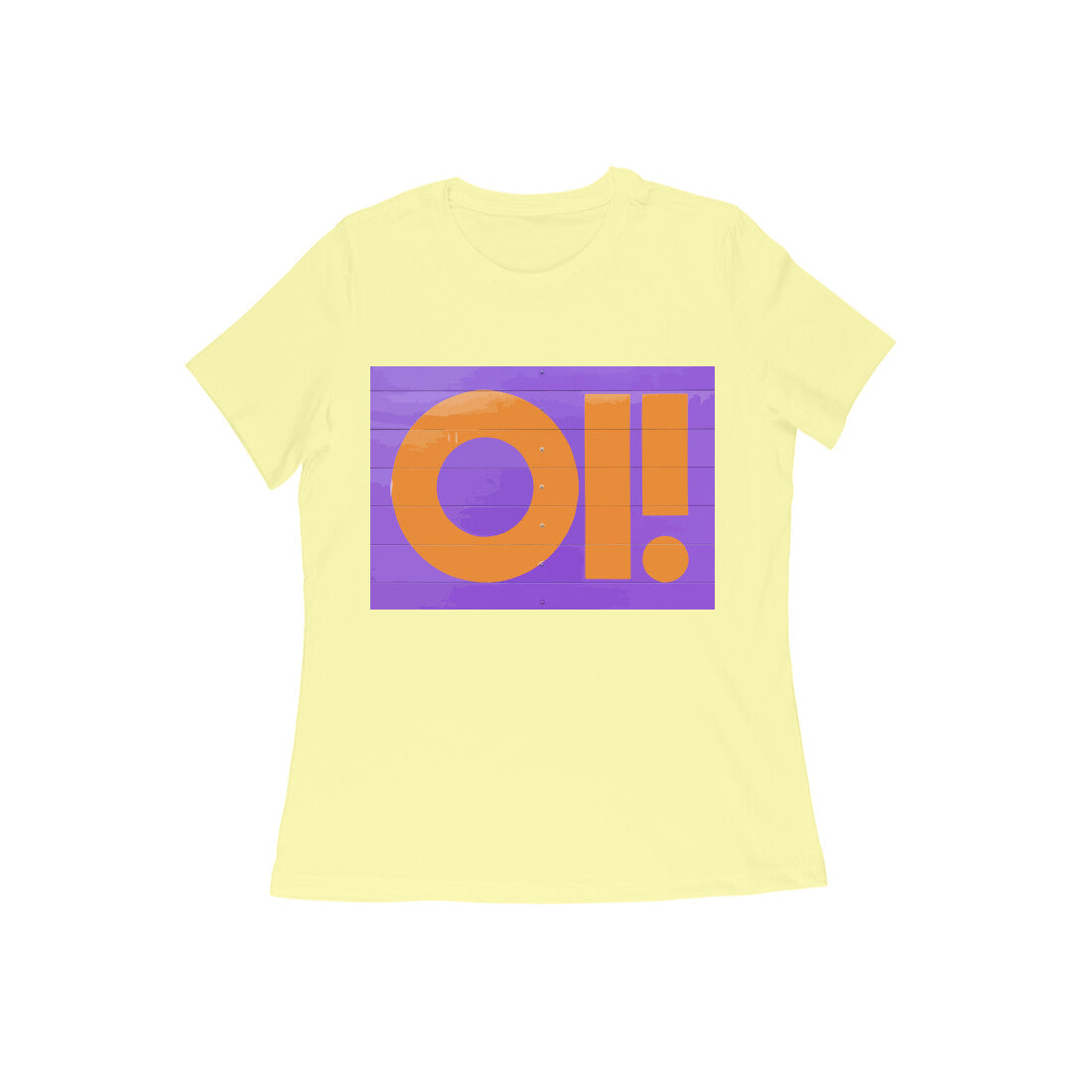 WOMEN'S ROUND NECK T-SHIRT – Oi puraidoprints