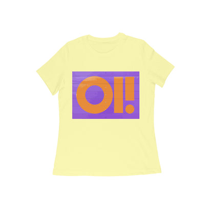 WOMEN'S ROUND NECK T-SHIRT – Oi puraidoprints