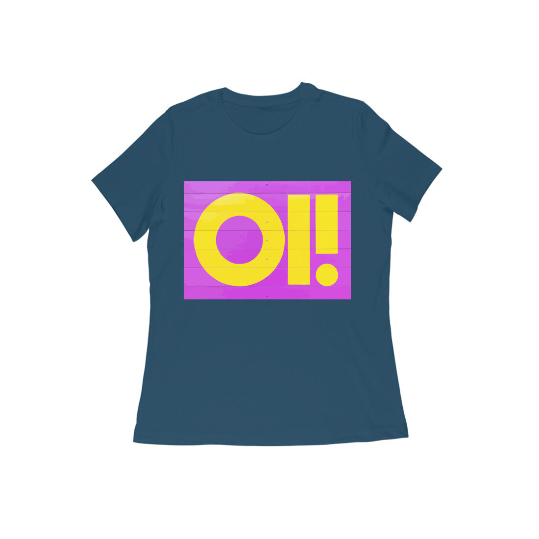 WOMEN'S ROUND NECK T-SHIRT - Oi puraidoprints