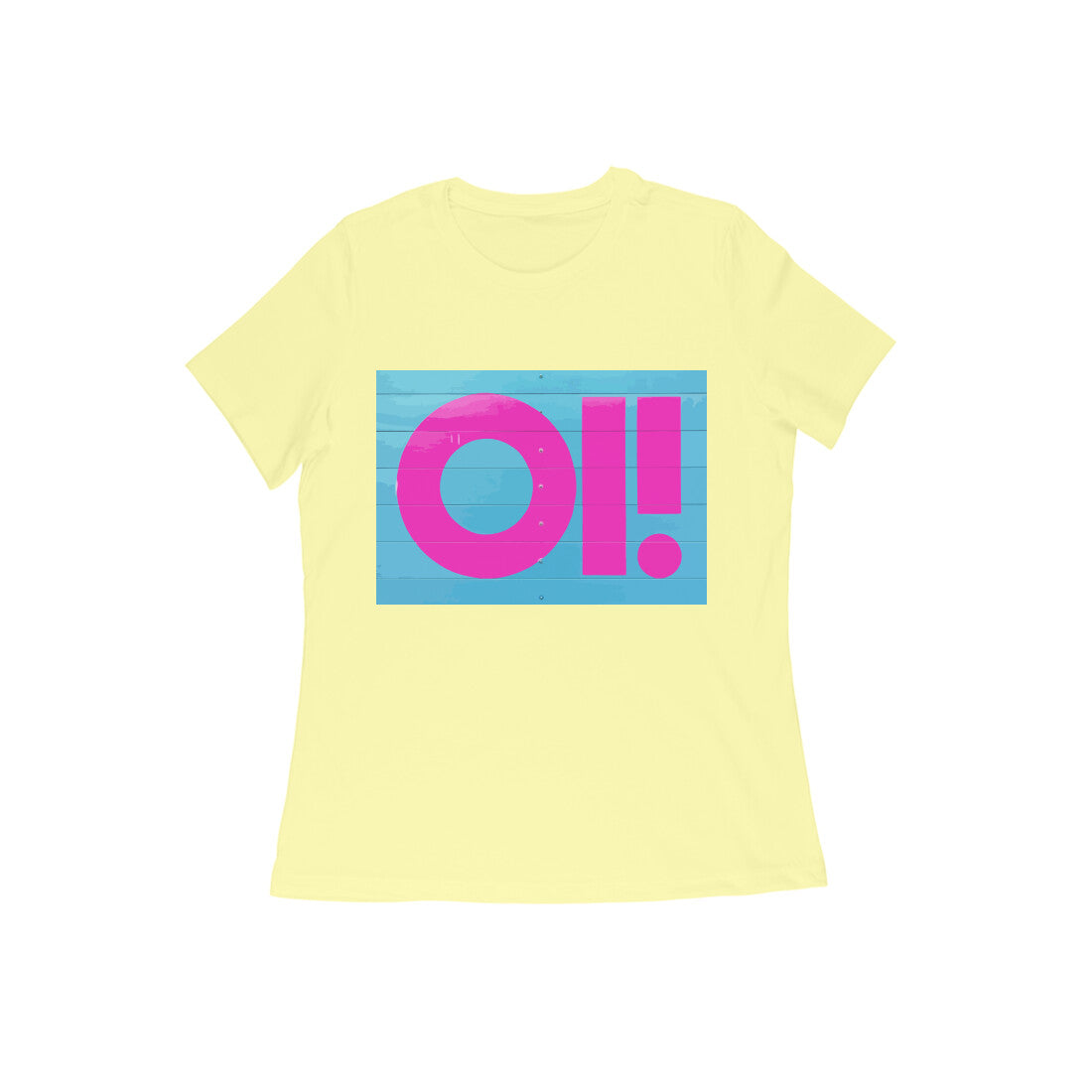 WOMEN'S ROUND NECK T-SHIRT – Oi puraidoprints
