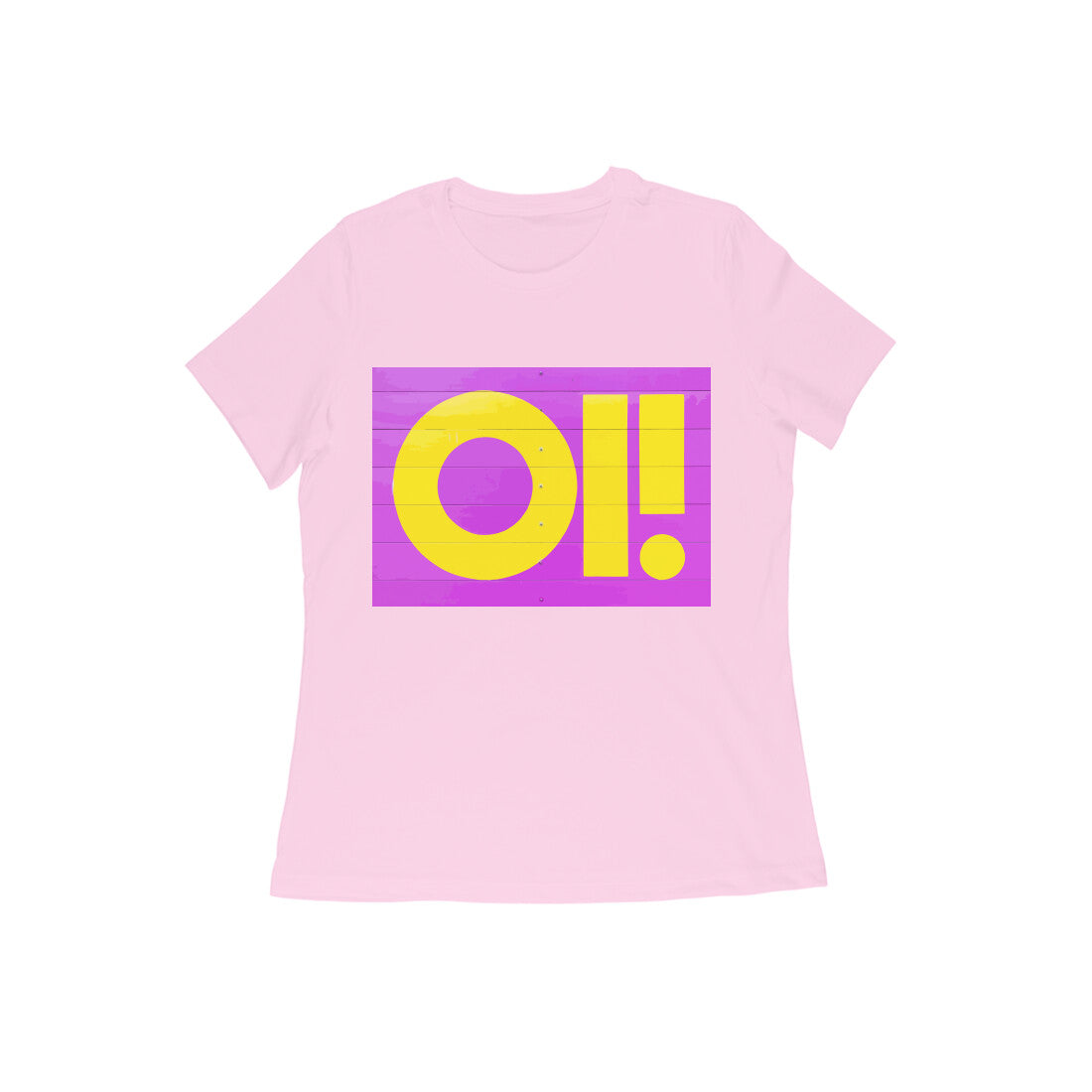 WOMEN'S ROUND NECK T-SHIRT - Oi puraidoprints