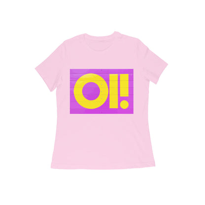 WOMEN'S ROUND NECK T-SHIRT - Oi puraidoprints