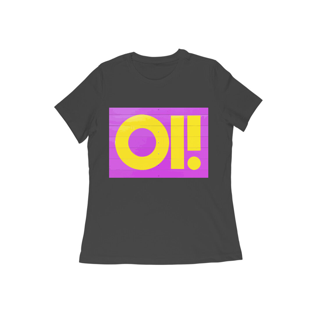 WOMEN'S ROUND NECK T-SHIRT - Oi puraidoprints