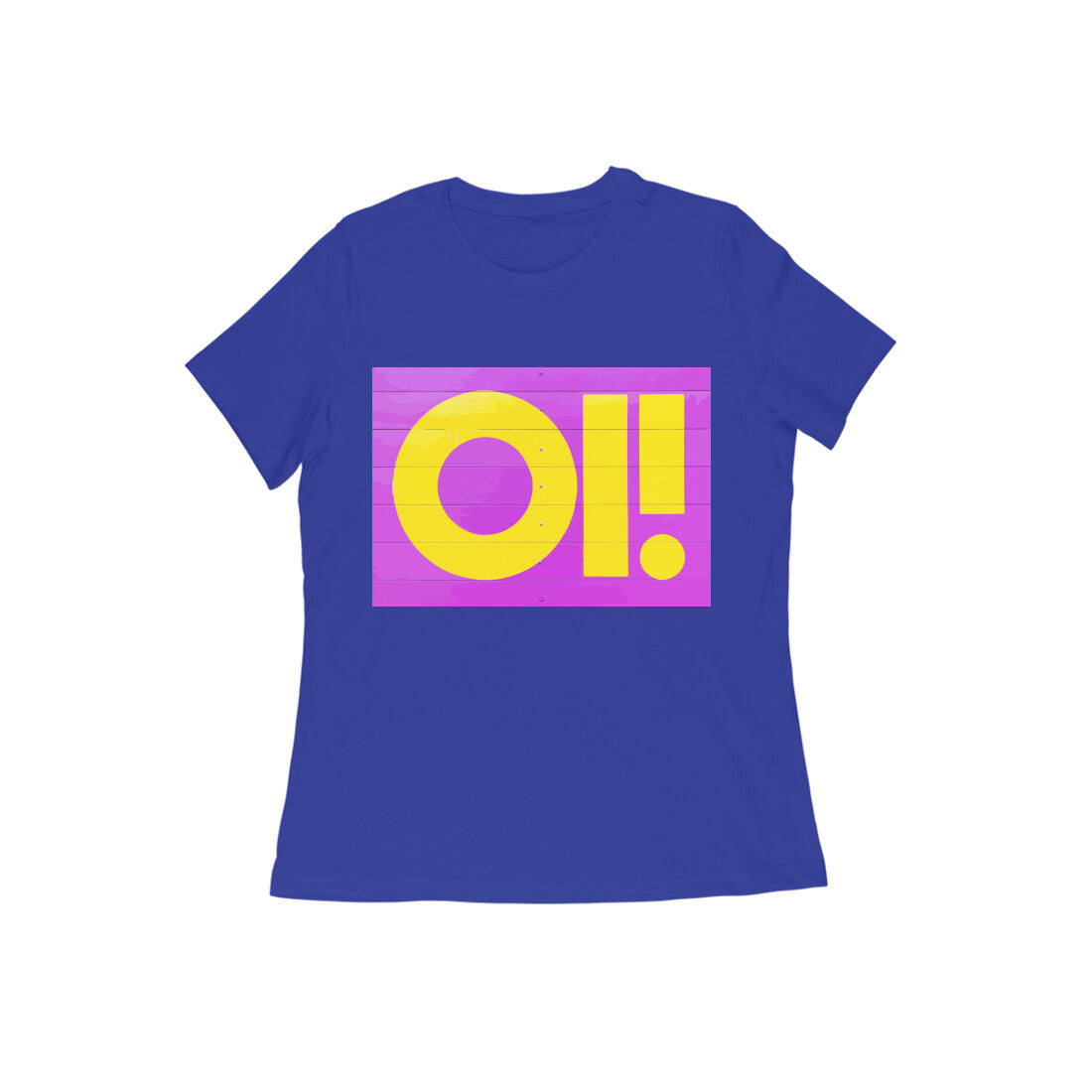 WOMEN'S ROUND NECK T-SHIRT - Oi puraidoprints