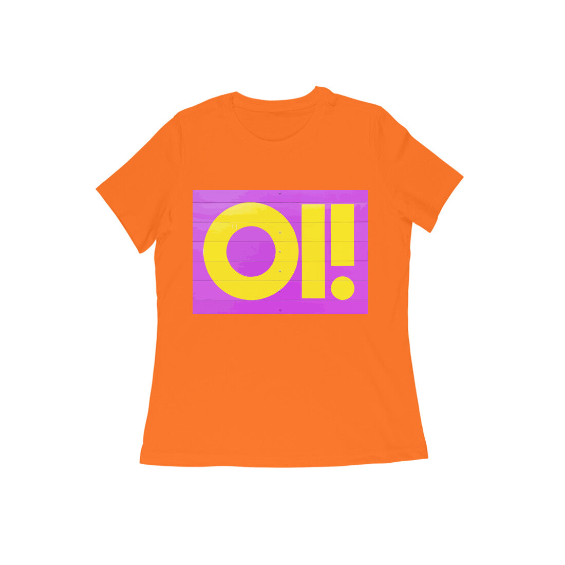 WOMEN'S ROUND NECK T-SHIRT - Oi puraidoprints