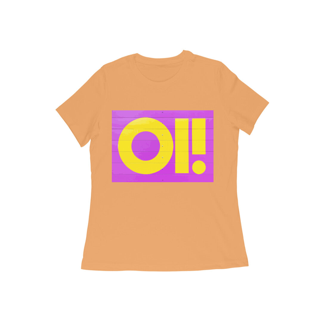 WOMEN'S ROUND NECK T-SHIRT - Oi puraidoprints