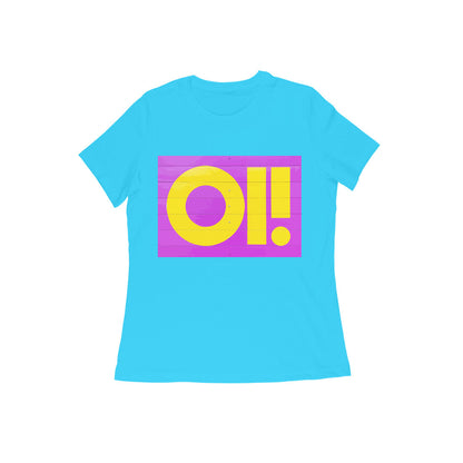 WOMEN'S ROUND NECK T-SHIRT - Oi puraidoprints
