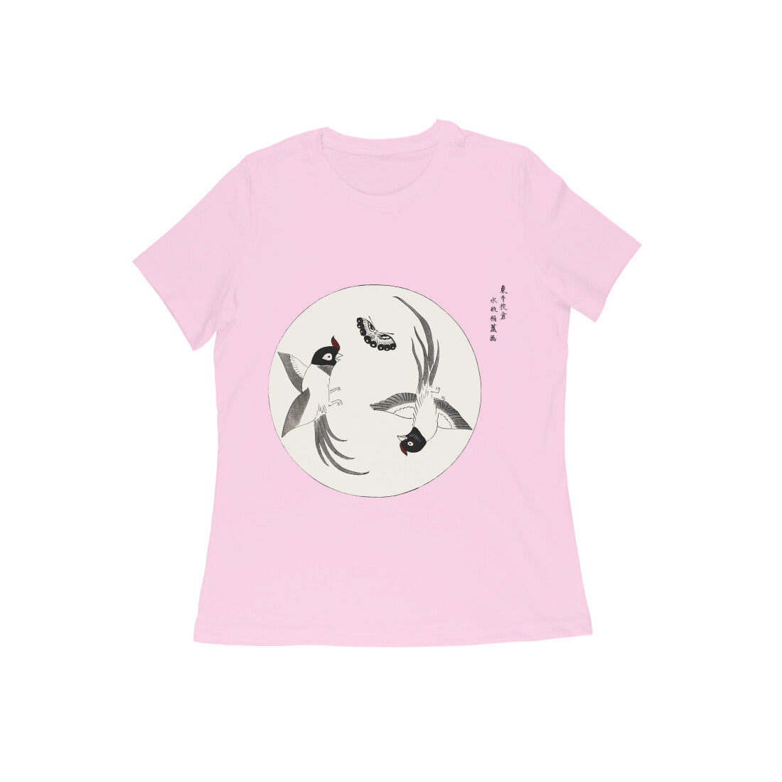 WOMEN'S ROUND NECK T-SHIRT- Taguchi Series (1) design Collection puraidoprints