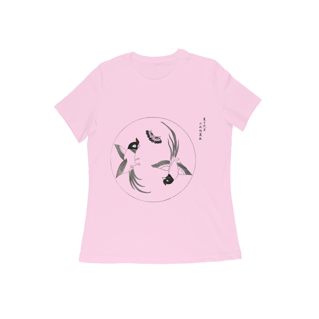 WOMEN'S ROUND NECK T-SHIRT- Taguchi Series (1) design Collection puraidoprints