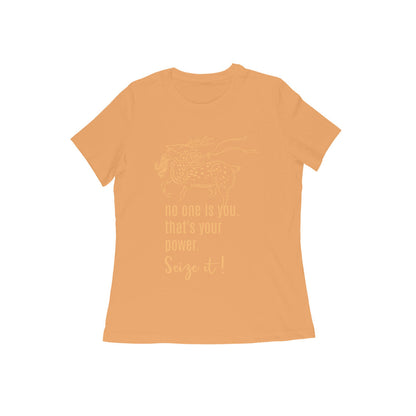 WOMEN'S ROUND NECK T-SHIRT- Taguchi Series (1) design Collection puraidoprints