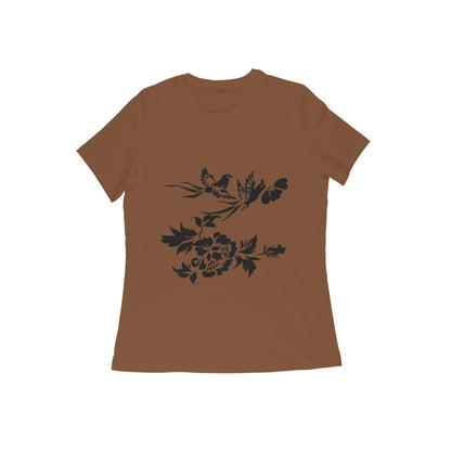 WOMEN'S ROUND NECK T-SHIRT- Taguchi Series (1) design Collection puraidoprints