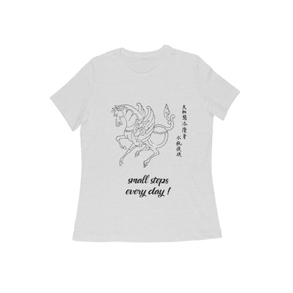 WOMEN'S ROUND NECK T-SHIRT- Taguchi Series (1) design Collection puraidoprints
