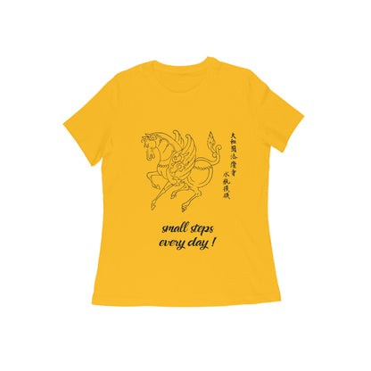 WOMEN'S ROUND NECK T-SHIRT- Taguchi Series (1) design Collection puraidoprints