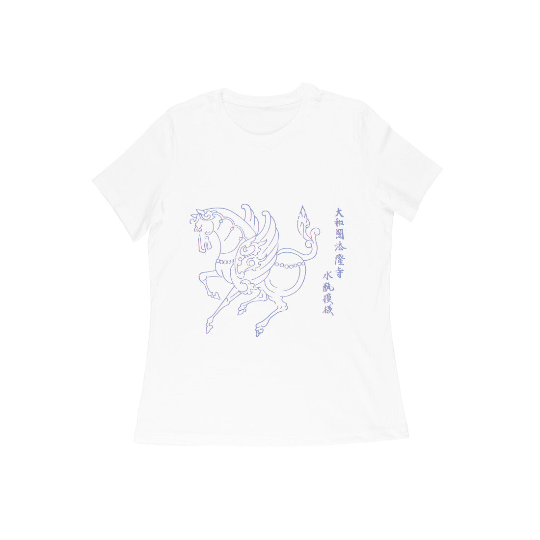 WOMEN'S ROUND NECK T-SHIRT- Taguchi Series (1) design Collection puraidoprints