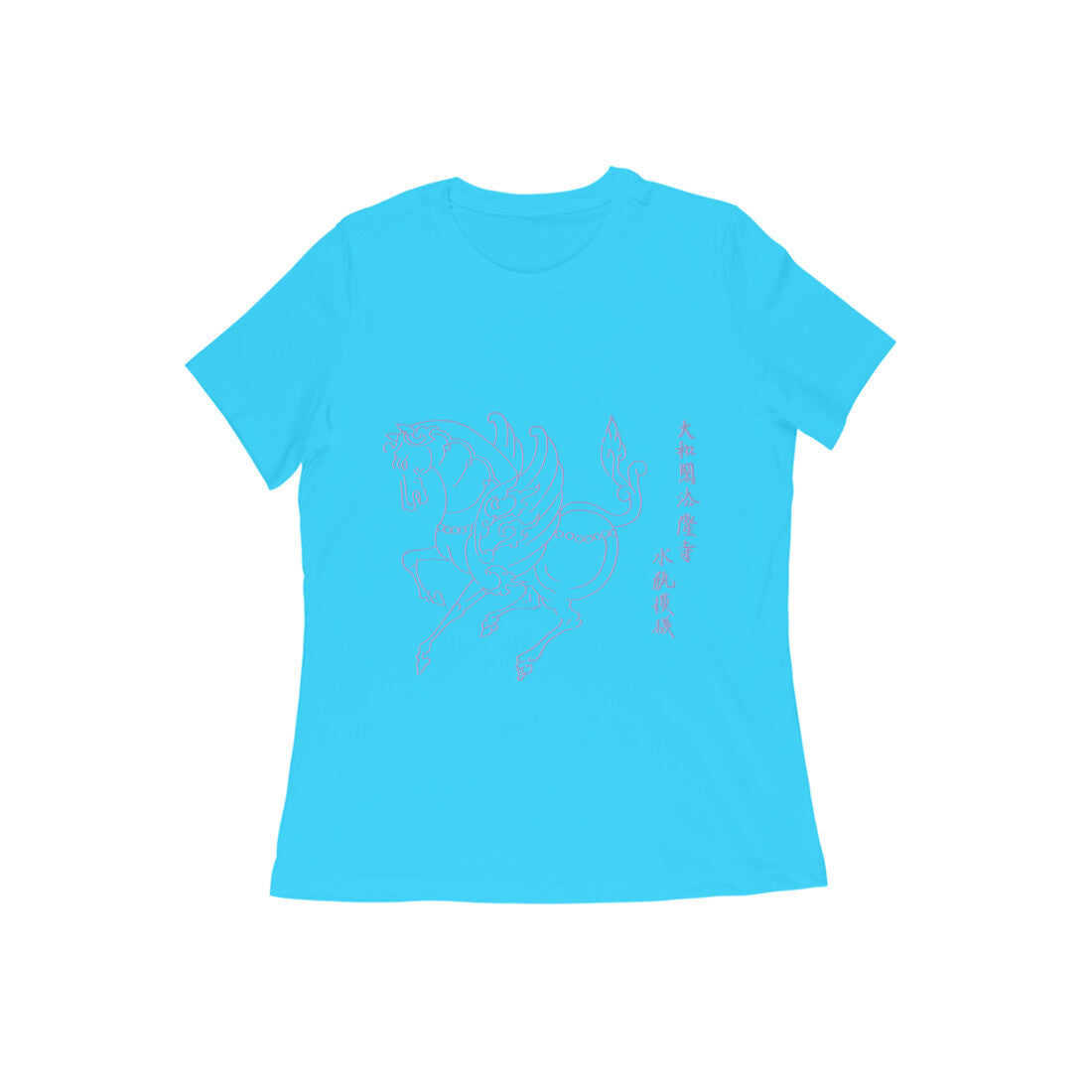 WOMEN'S ROUND NECK T-SHIRT- Taguchi Series (1) design Collection puraidoprints