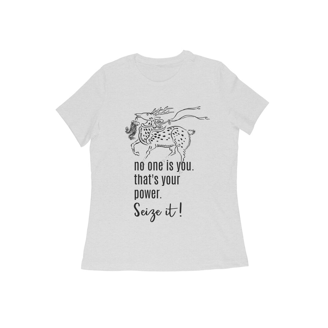 WOMEN'S ROUND NECK T-SHIRT- Taguchi Series (1) design Collection puraidoprints