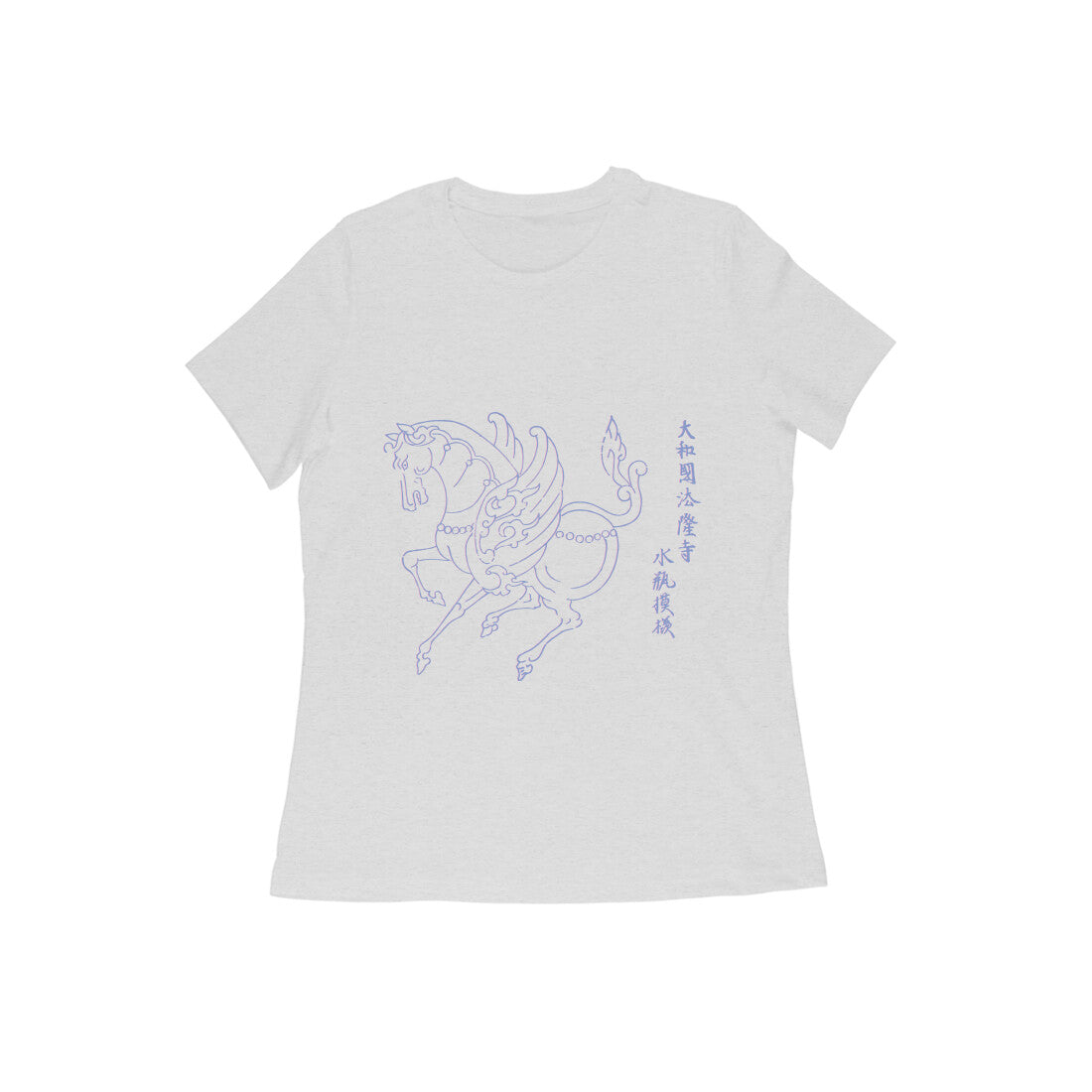 WOMEN'S ROUND NECK T-SHIRT- Taguchi Series (1) design Collection puraidoprints