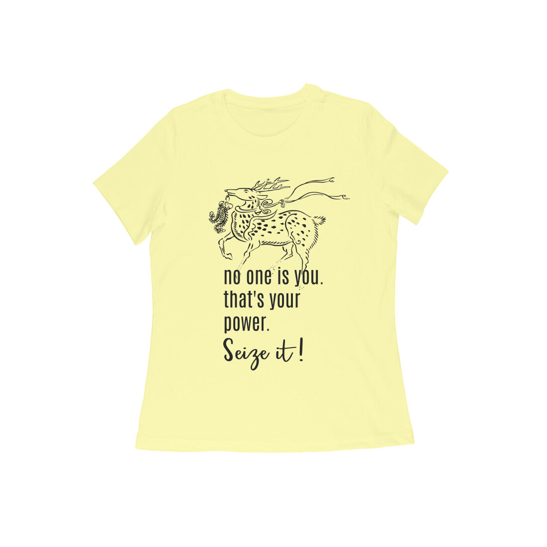 WOMEN'S ROUND NECK T-SHIRT- Taguchi Series (1) design Collection puraidoprints