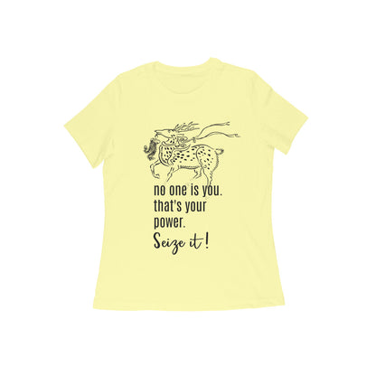 WOMEN'S ROUND NECK T-SHIRT- Taguchi Series (1) design Collection puraidoprints