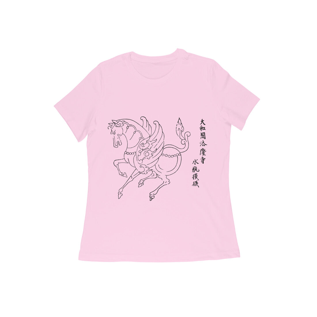 WOMEN'S ROUND NECK T-SHIRT- Taguchi Series (1) design Collection puraidoprints