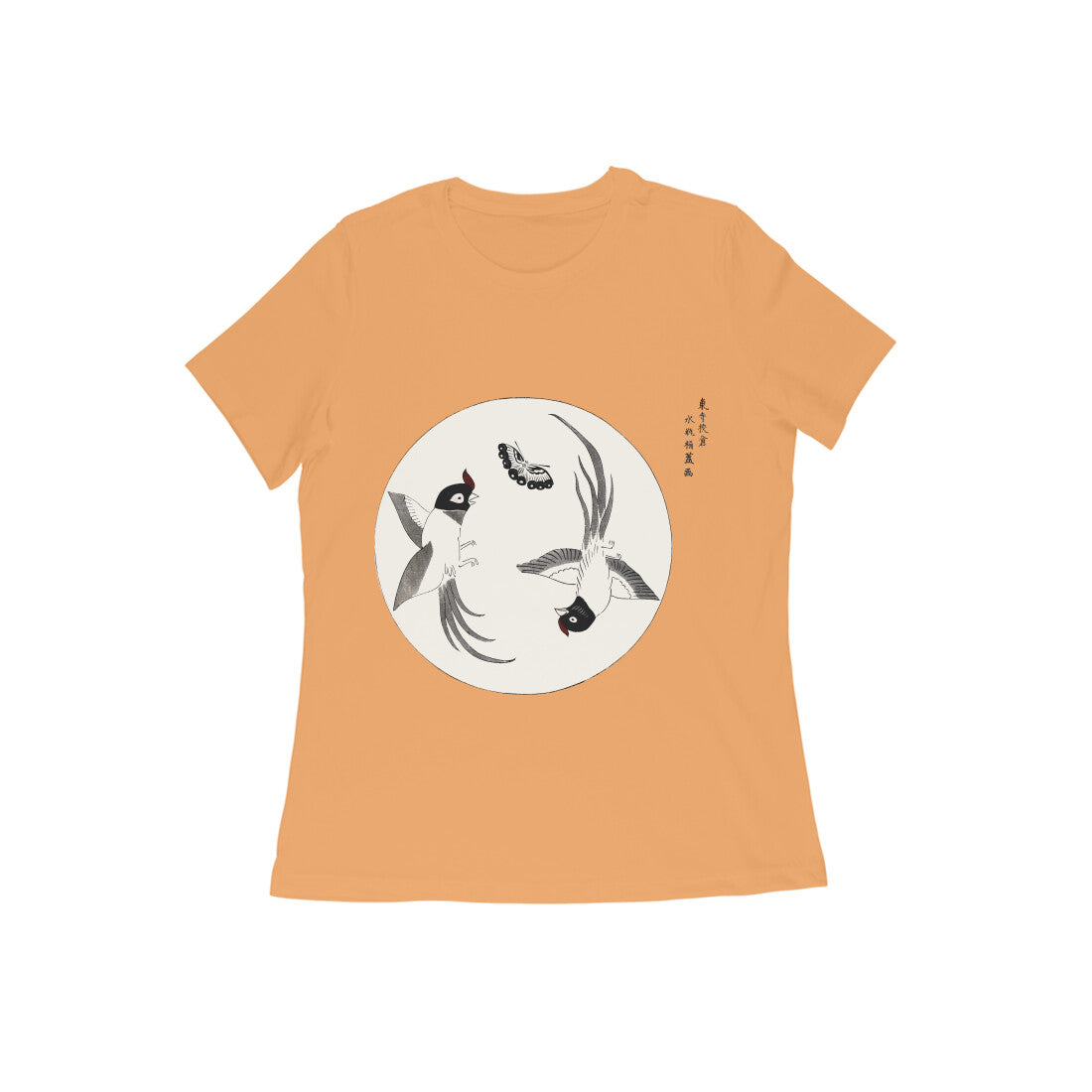 WOMEN'S ROUND NECK T-SHIRT- Taguchi Series (1) design Collection puraidoprints