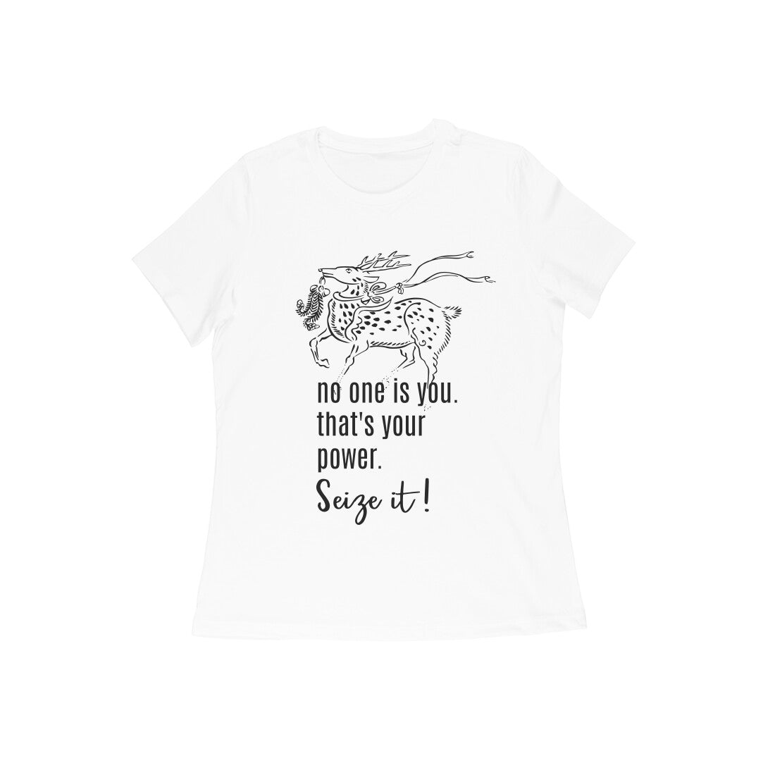 WOMEN'S ROUND NECK T-SHIRT- Taguchi Series (1) design Collection puraidoprints