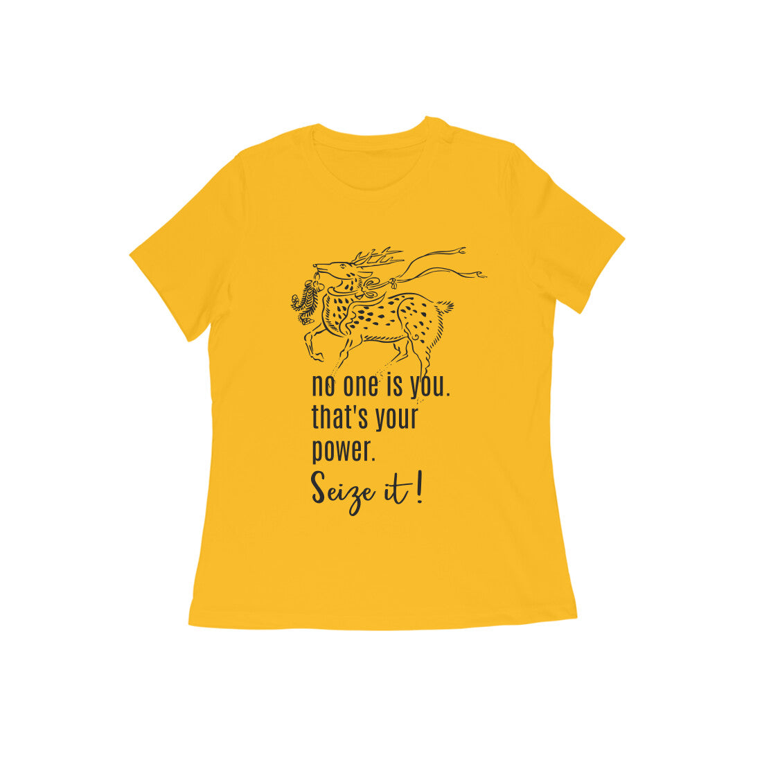 WOMEN'S ROUND NECK T-SHIRT- Taguchi Series (1) design Collection puraidoprints