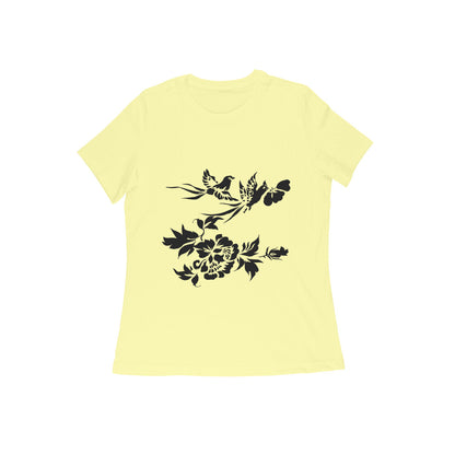 WOMEN'S ROUND NECK T-SHIRT- Taguchi Series (1) design Collection puraidoprints