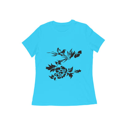 WOMEN'S ROUND NECK T-SHIRT- Taguchi Series (1) design Collection puraidoprints